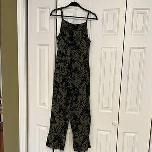 Floral Green Jumpsuit